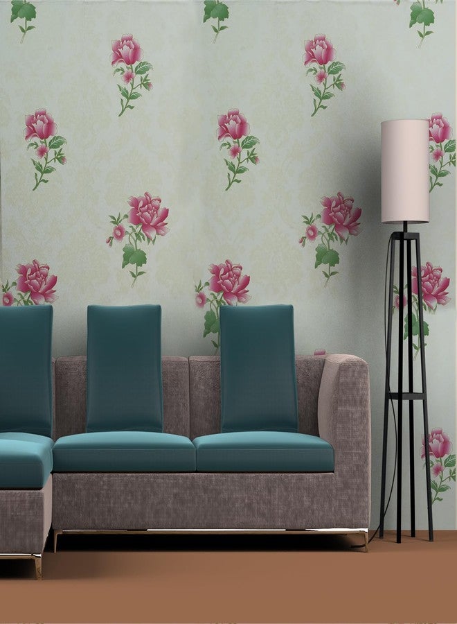 HOMEMATES Self-Adhesive Wallpaper Waterproof Old Furniture Vinyl Stickers Wooden Door Wardrobe Desktop PVC Wall Papers 45 X 304 CM (Pink Rose) - Image 3